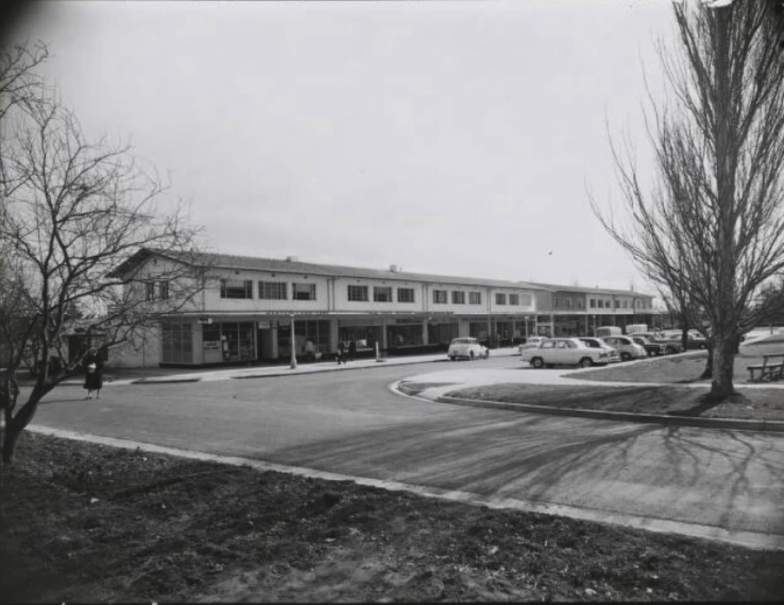 The corner shops at 1 Edgar Street decades before Edgar's moved in